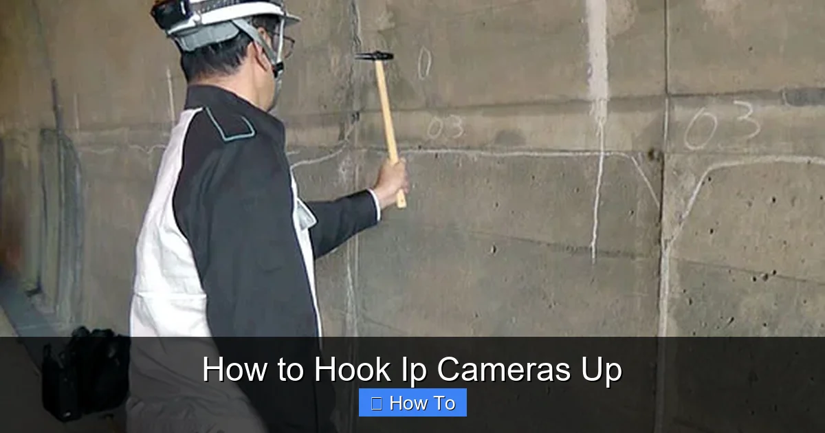 How to Hook Ip Cameras Up