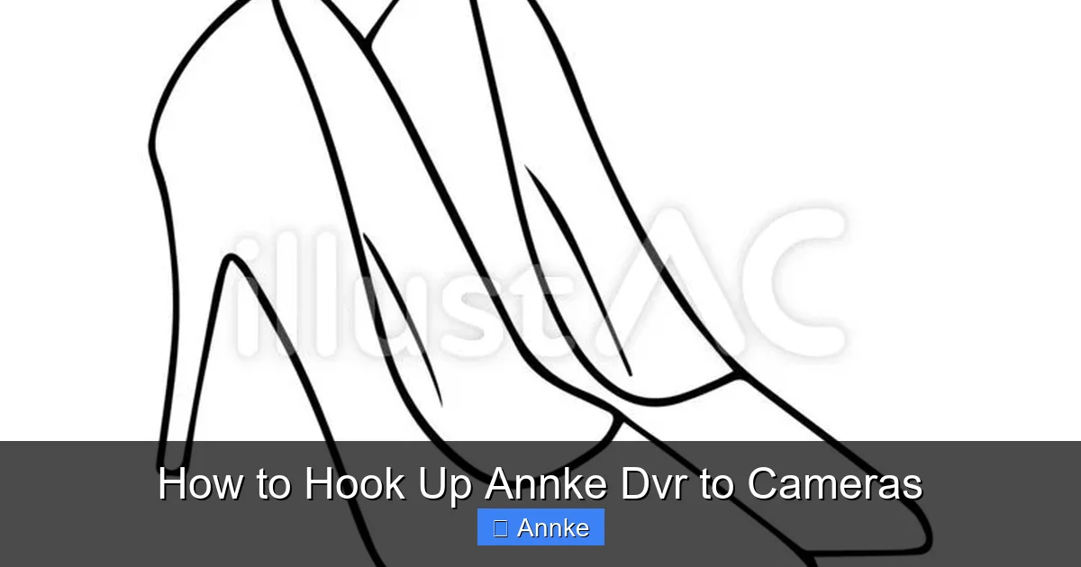 How to Hook Up Annke Dvr to Cameras