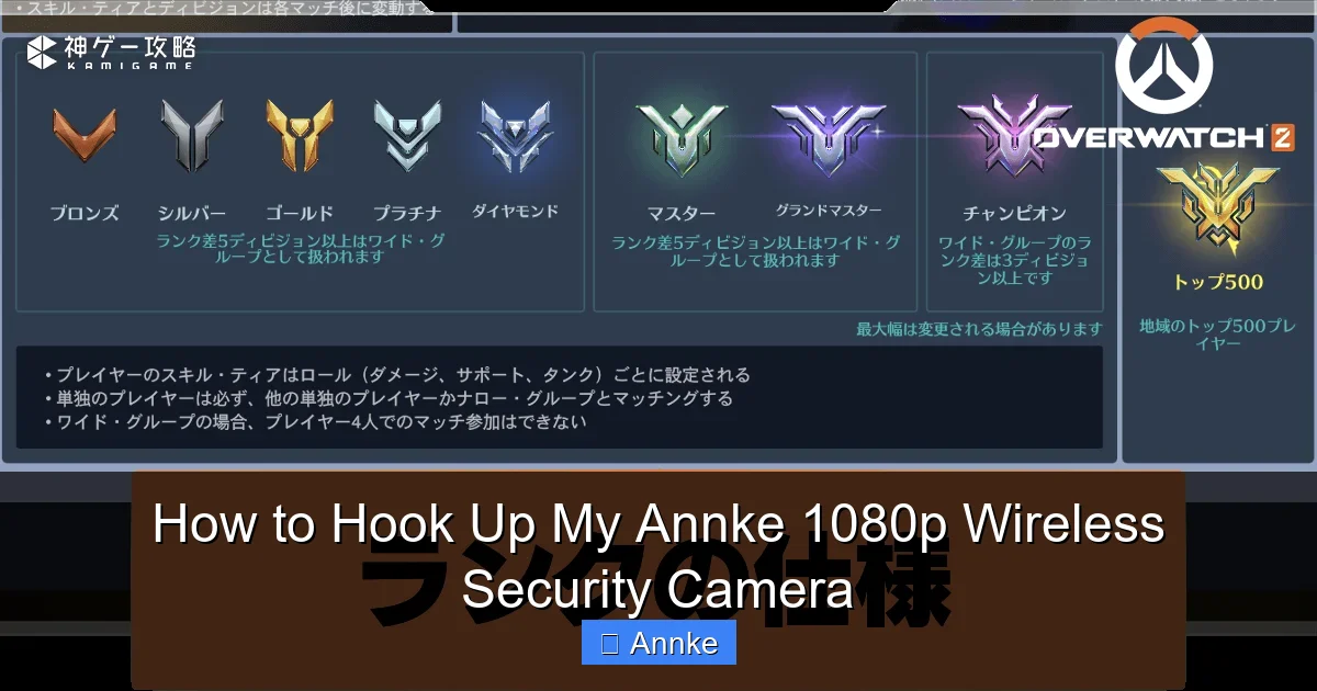 How to Hook Up My Annke 1080p Wireless Security Camera