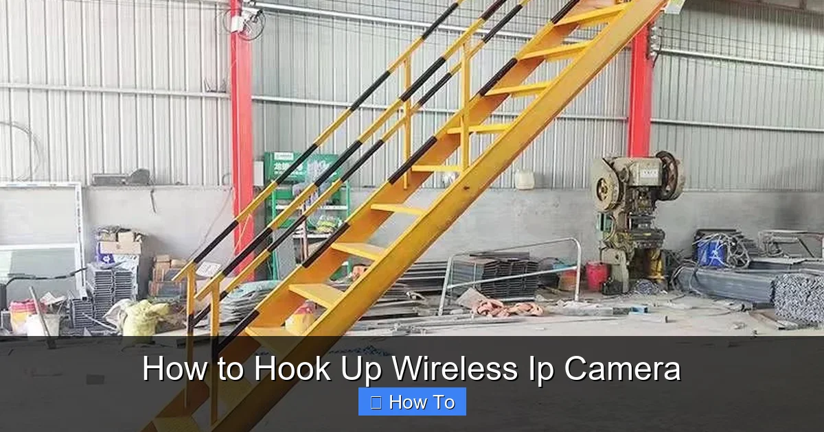 How to Hook Up Wireless Ip Camera