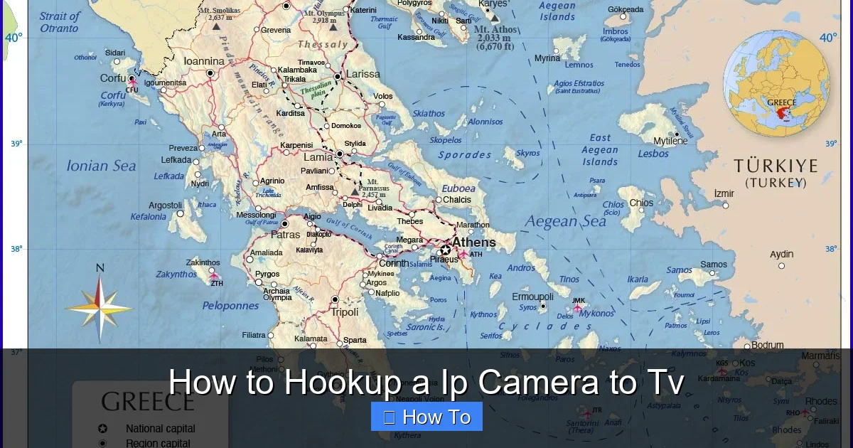 How to Hookup a Ip Camera to Tv