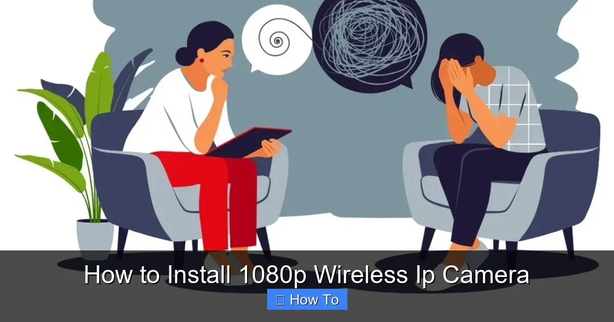 How to Install 1080p Wireless Ip Camera
