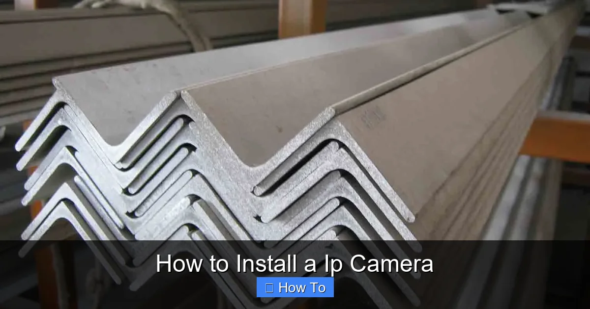 How to Install a Ip Camera