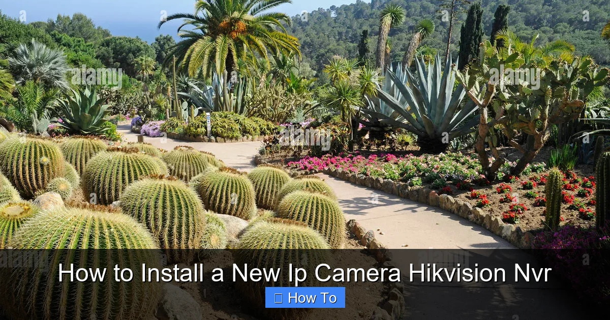 How to Install a New Ip Camera Hikvision Nvr