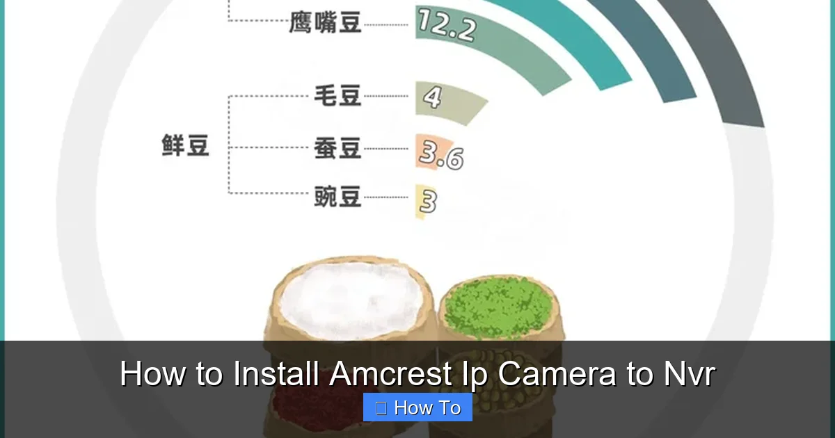 How to Install Amcrest Ip Camera to Nvr