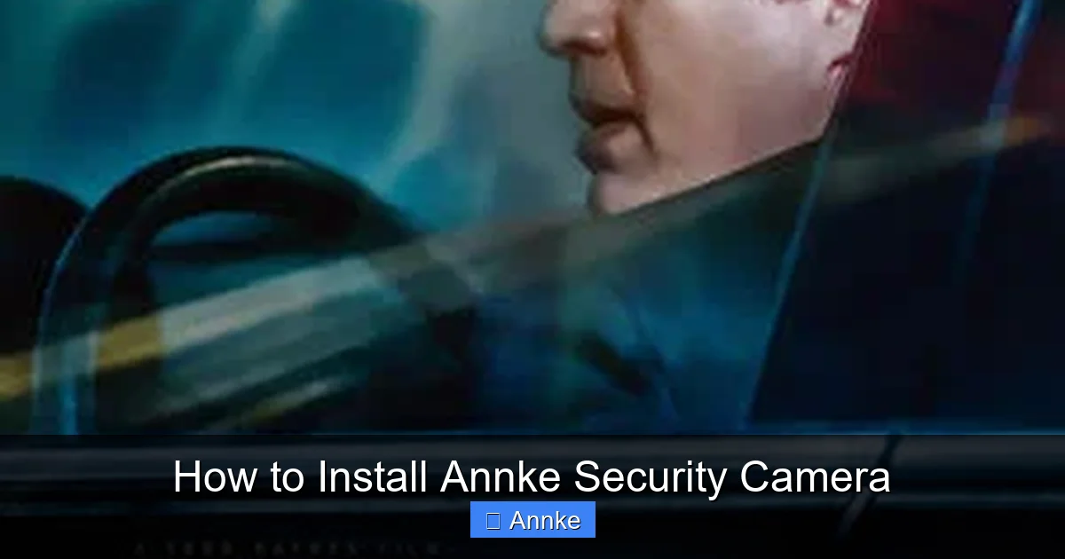 How to Install Annke Security Camera