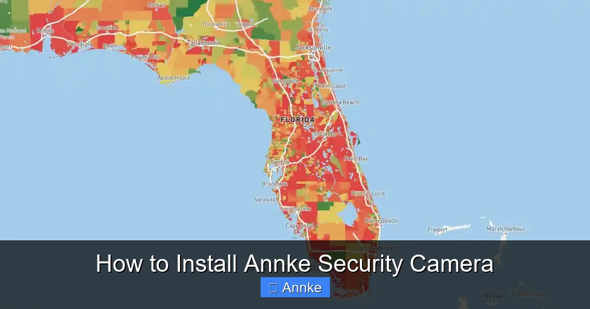How to Install Annke Security Camera