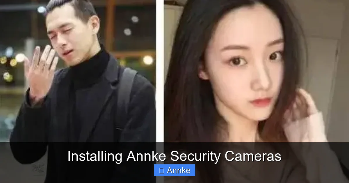 Installing Annke Security Cameras