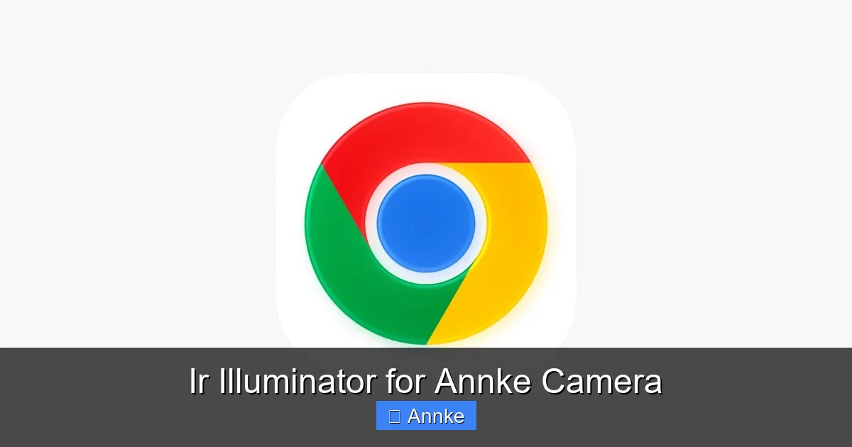 Ir Illuminator for Annke Camera