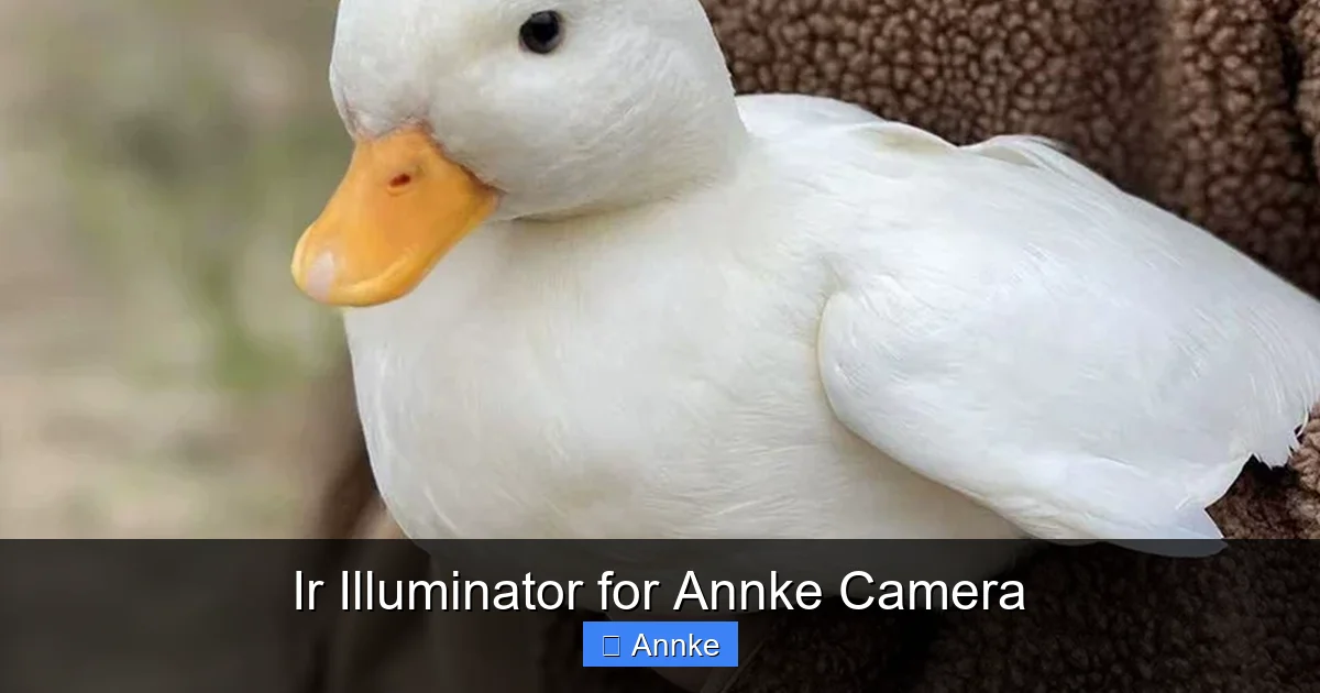 Ir Illuminator for Annke Camera