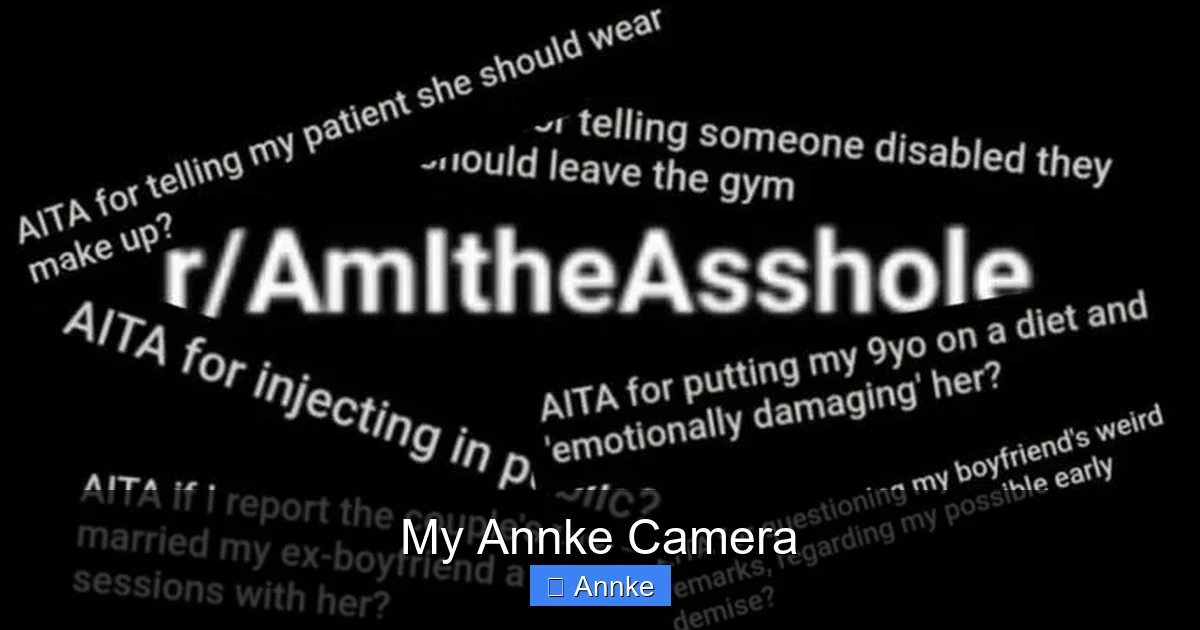 My Annke Camera