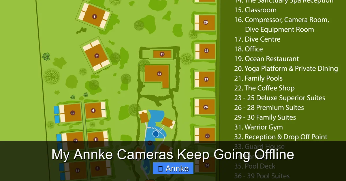 My Annke Cameras Keep Going Offline
