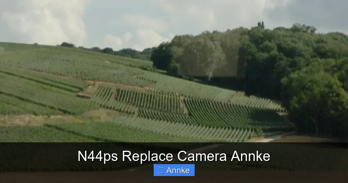 N44ps Replace Camera Annke