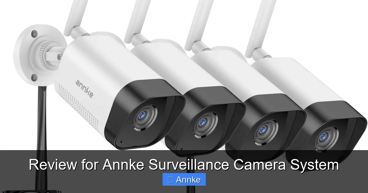 Review for Annke Surveillance Camera System