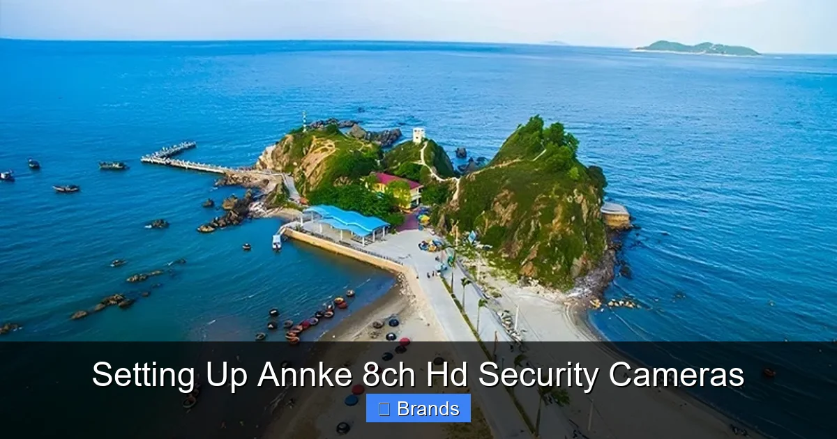 Setting Up Annke 8ch Hd Security Cameras