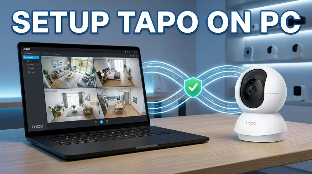 Watch Tapo Camera on Laptop