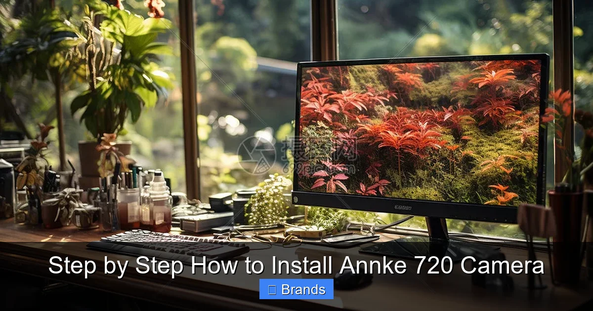 Step by Step How to Install Annke 720 Camera