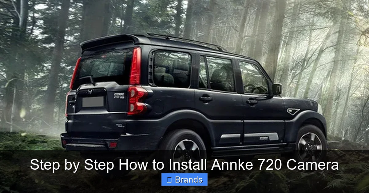 Step by Step How to Install Annke 720 Camera