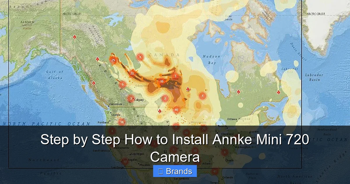 Step by Step How to Install Annke Mini 720 Camera