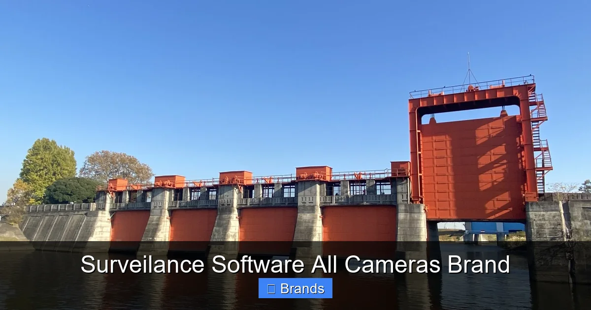 Surveilance Software All Cameras Brand