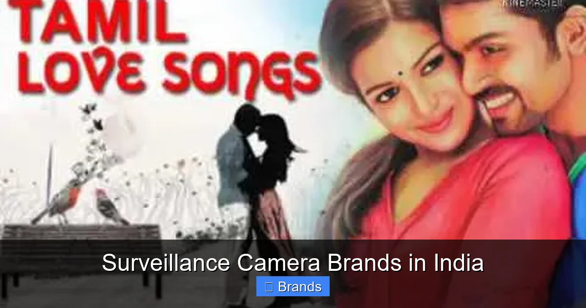 Surveillance Camera Brands in India