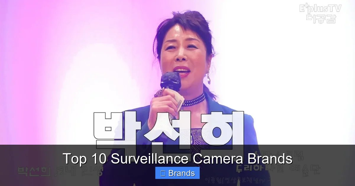 Top 10 Surveillance Camera Brands