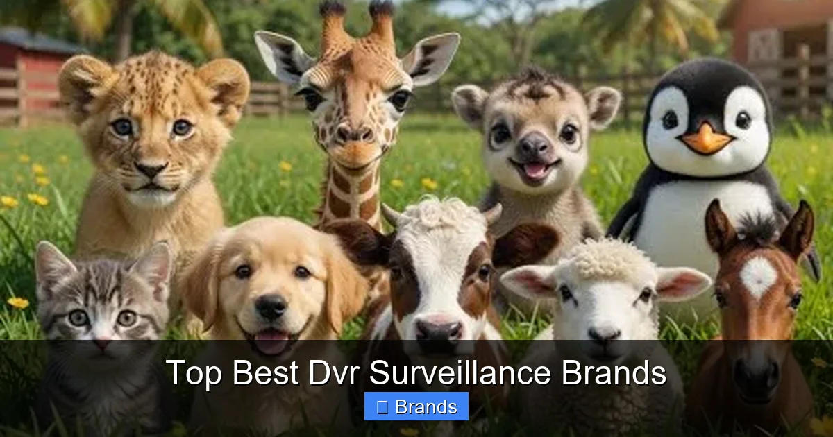 Top Best Dvr Surveillance Brands