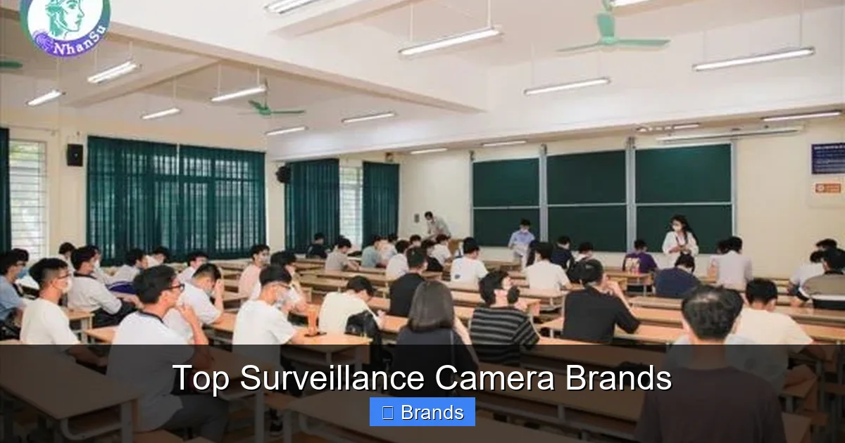 Top Surveillance Camera Brands