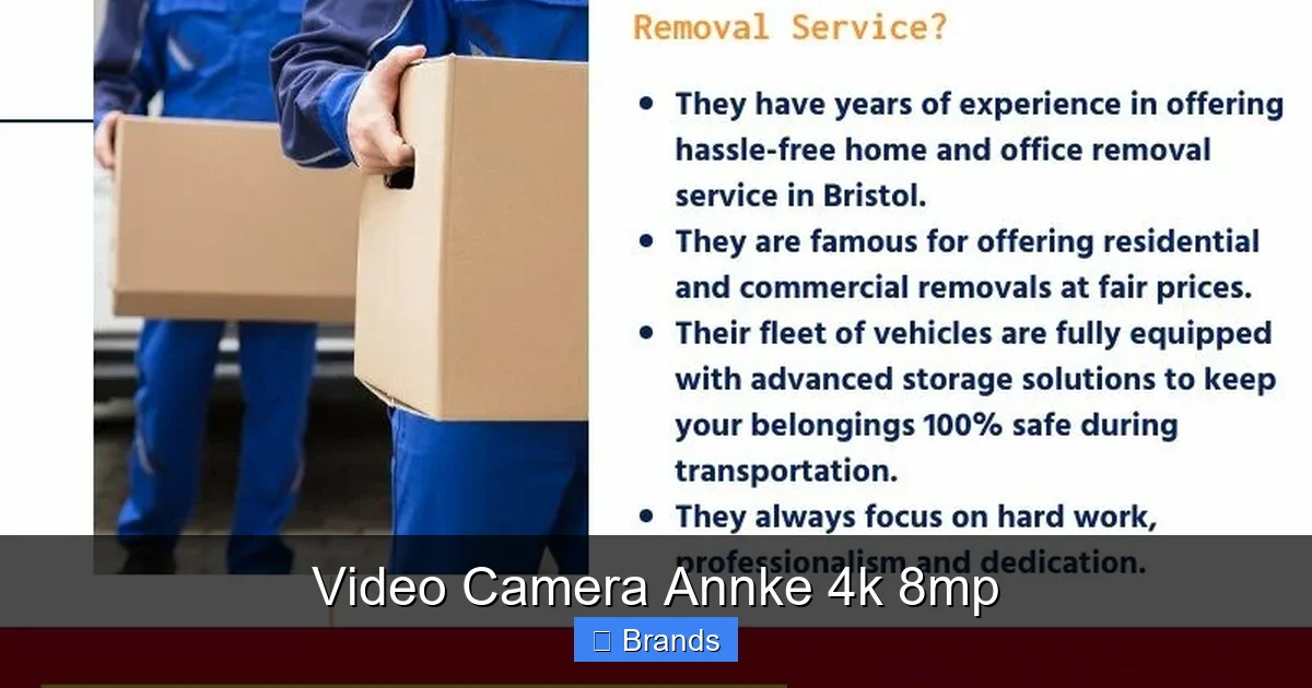 Video Camera Annke 4k 8mp