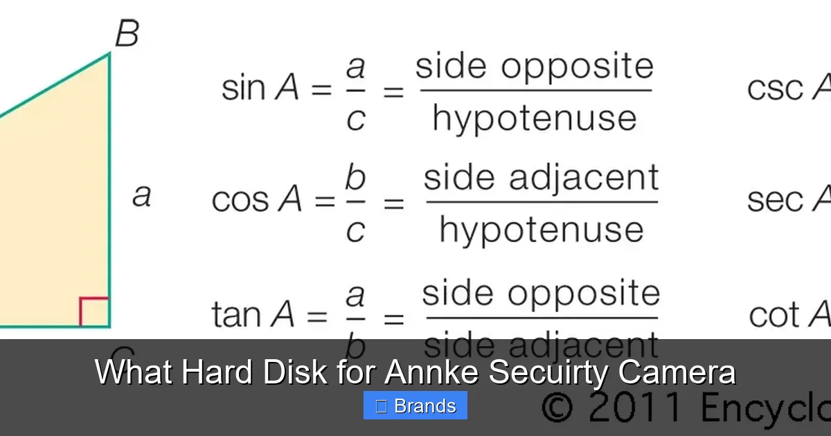 What Hard Disk for Annke Secuirty Camera