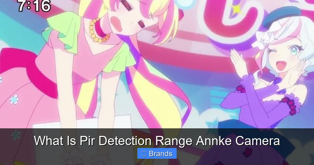 What Is Pir Detection Range Annke Camera