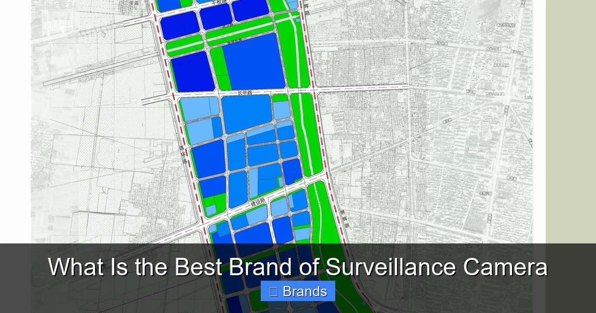 What Is the Best Brand of Surveillance Camera