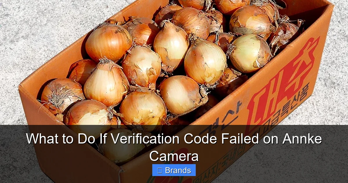 What to Do If Verification Code Failed on Annke Camera