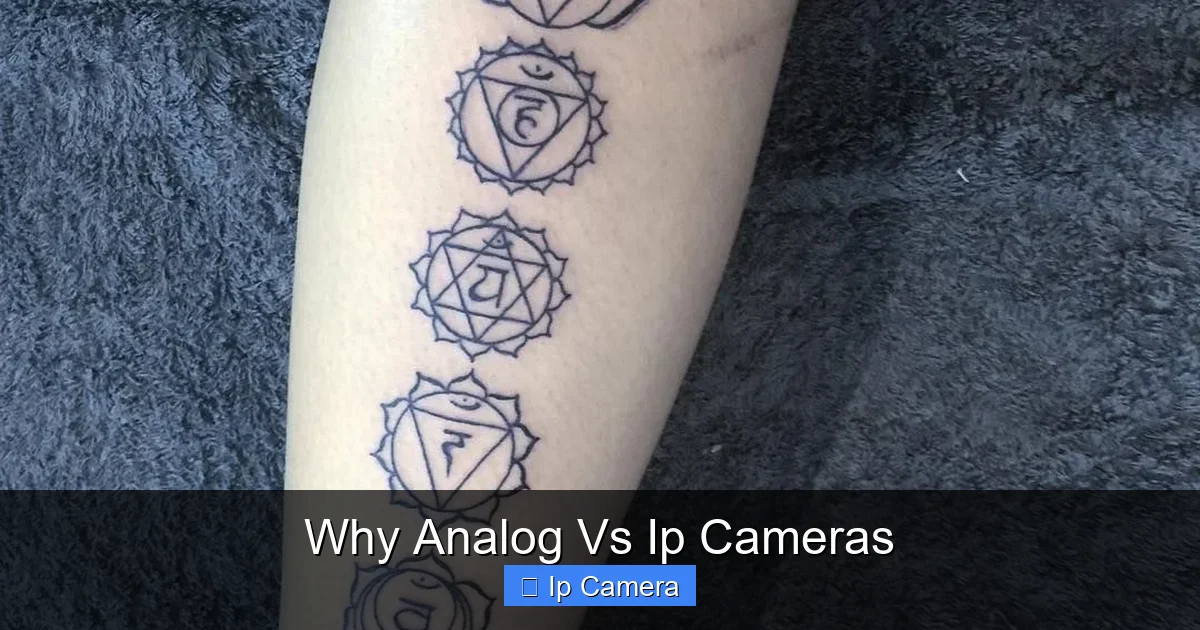 Why Analog Vs Ip Cameras