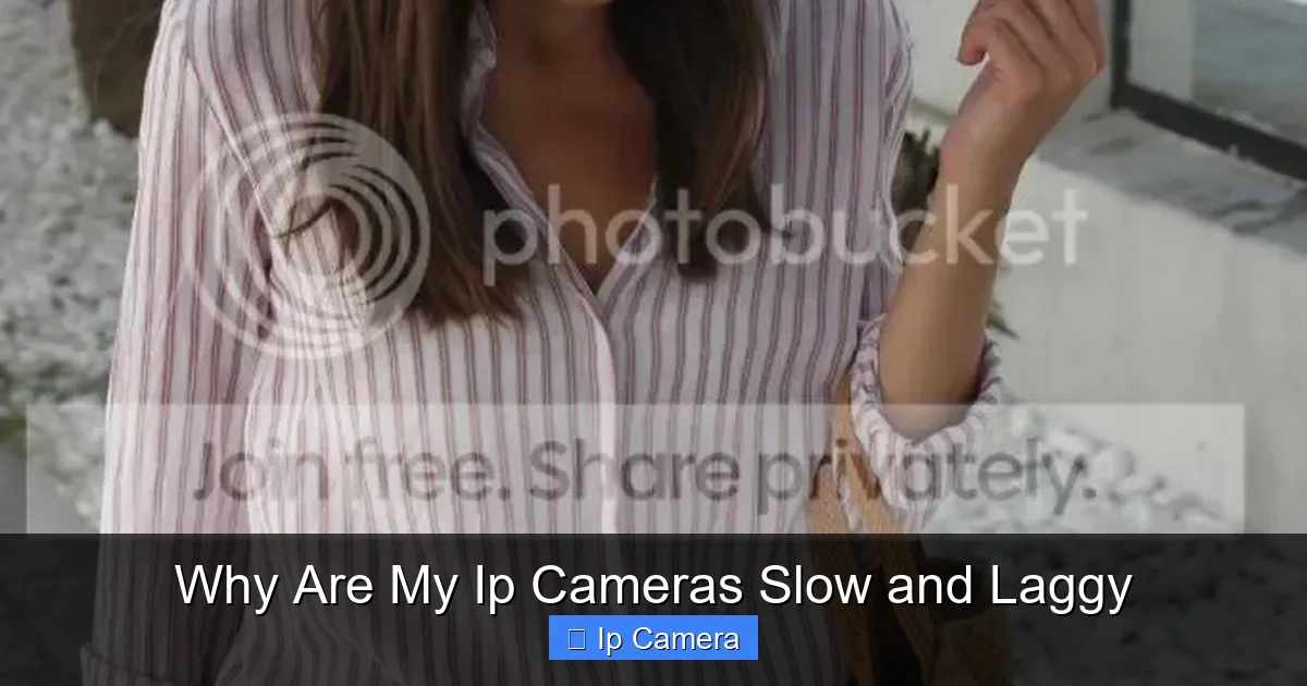 Why Are My Ip Cameras Slow and Laggy