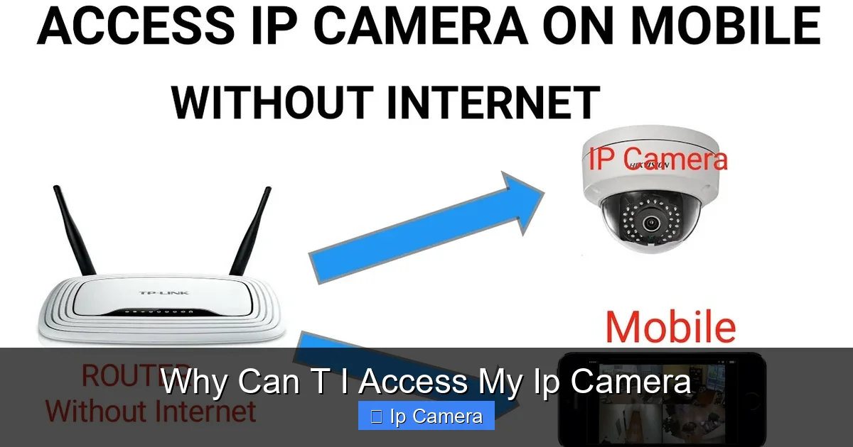 Why Can T I Access My Ip Camera