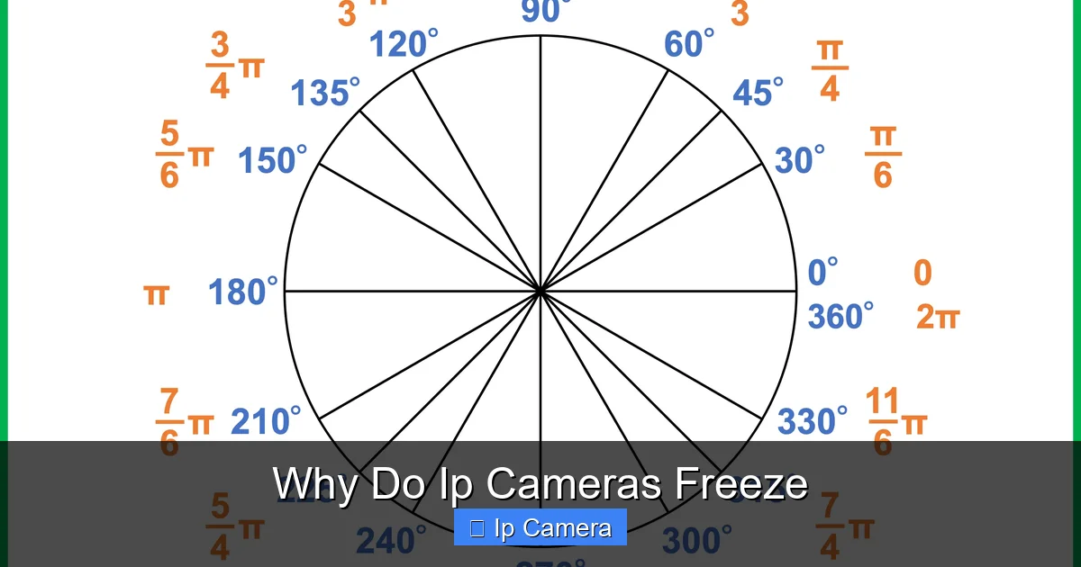 Why Do Ip Cameras Freeze