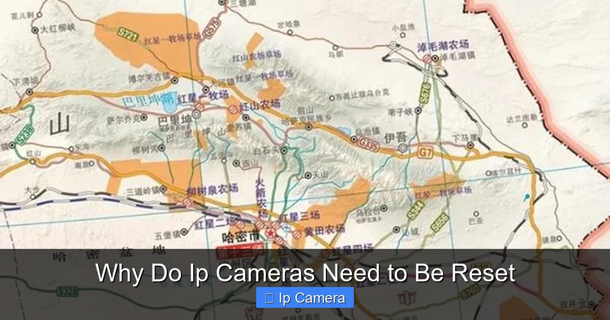 Why Do Ip Cameras Need to Be Reset
