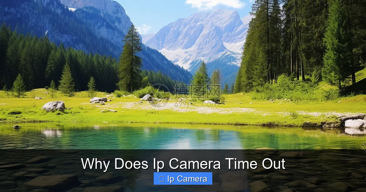 Why Does Ip Camera Time Out