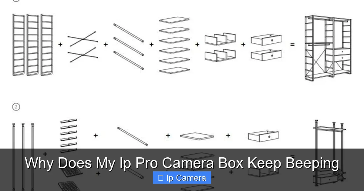 Why Does My Ip Pro Camera Box Keep Beeping