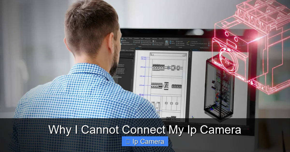 Why I Cannot Connect My Ip Camera