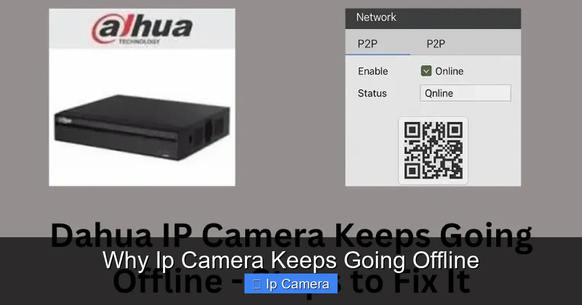 Why Ip Camera Keeps Going Offline