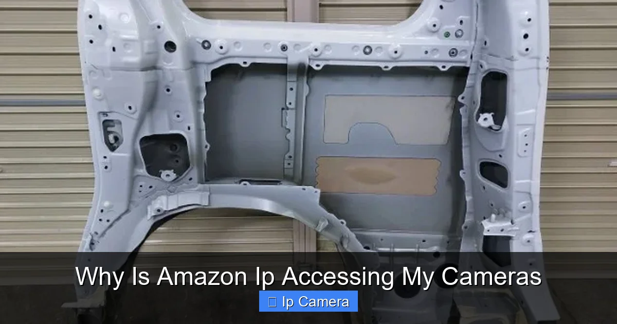 Why Is Amazon Ip Accessing My Cameras