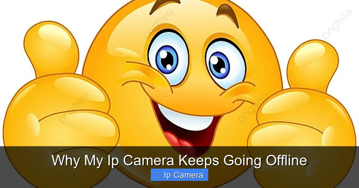 Why My Ip Camera Keeps Going Offline