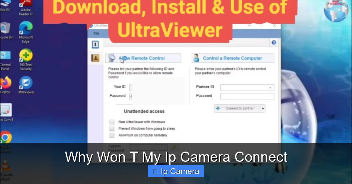 Why Won T My Ip Camera Connect