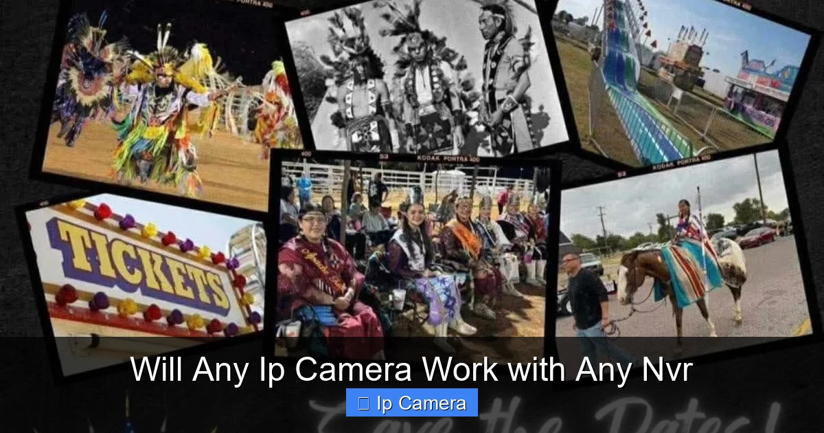 Will Any Ip Camera Work with Any Nvr