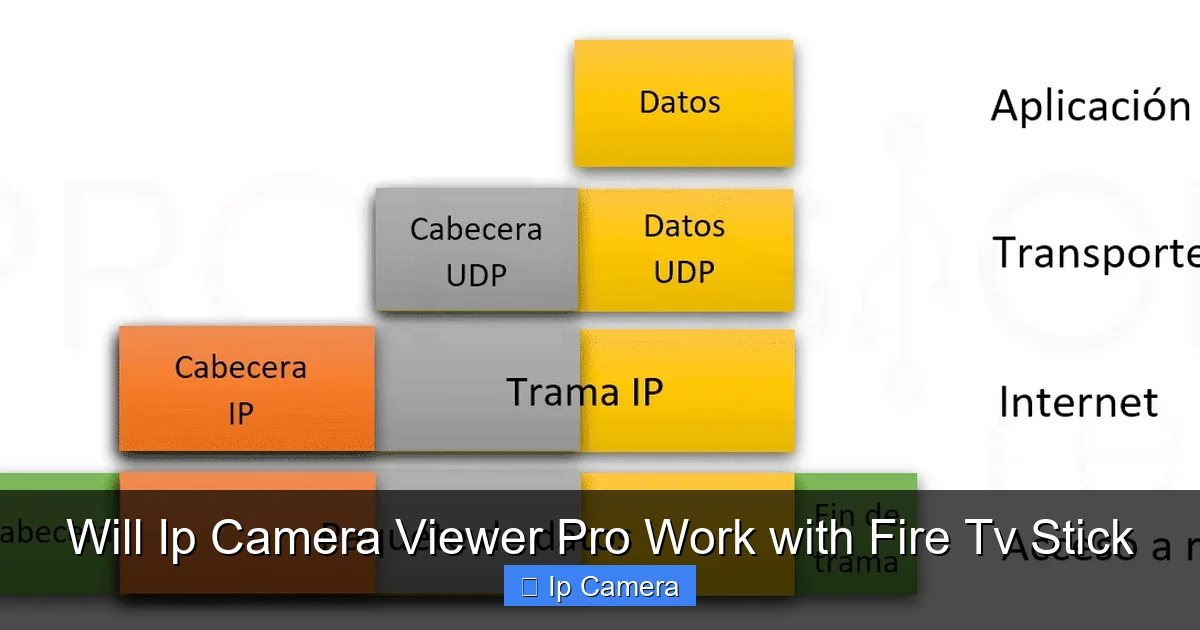 Will Ip Camera Viewer Pro Work with Fire Tv Stick