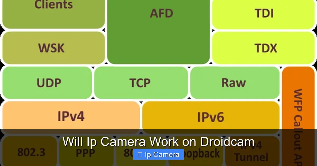Will Ip Camera Work on Droidcam