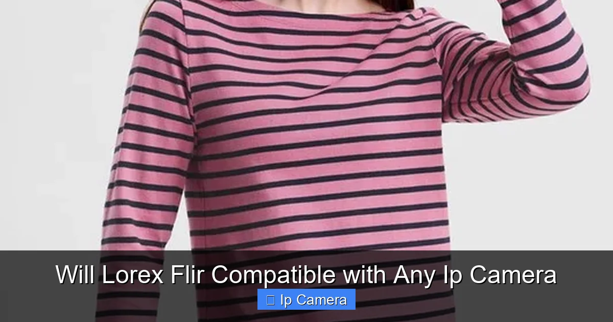 Will Lorex Flir Compatible with Any Ip Camera