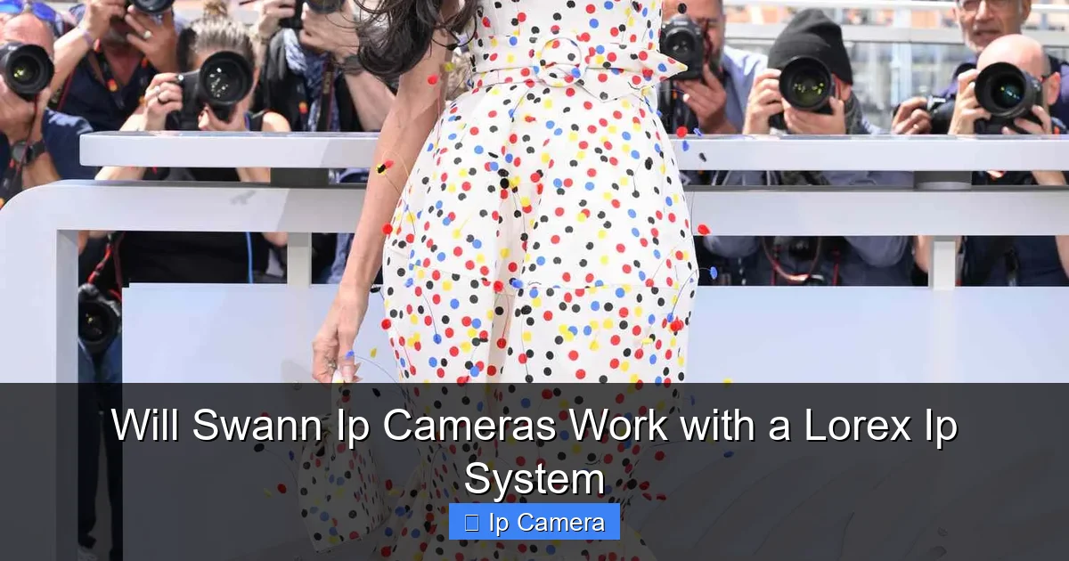 Will Swann Ip Cameras Work with a Lorex Ip System